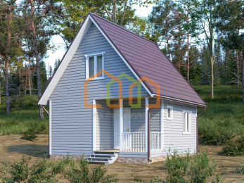 Каркасный дом 6х6